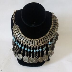 French Quality Costume Jewelry With Faux Coins: Non Tarnishing Stainless Steel